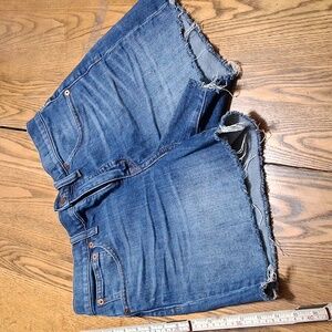 MADEWELL Jeans Shorts Womens 27 Blue HIGH RISE Preowned Summer Denim Used